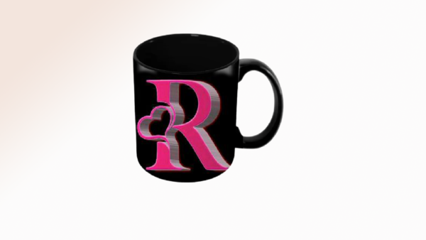 Alphabet custom mug